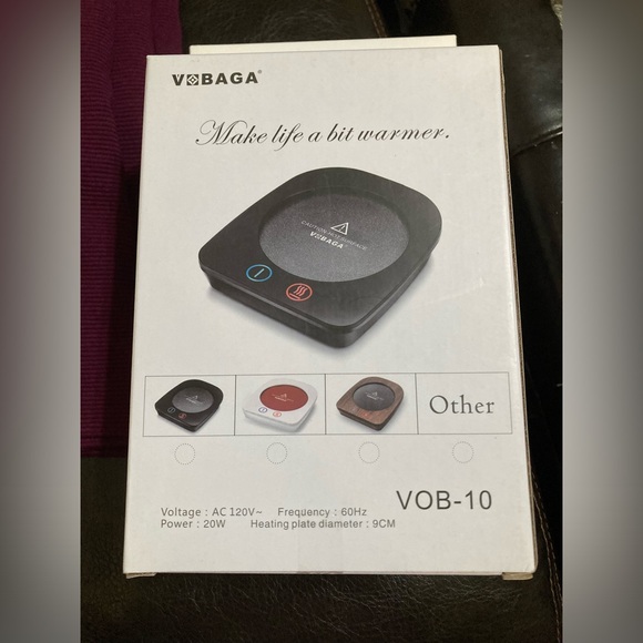 NIB - Coffee warmer. Unopened. - Picture 3 of 3